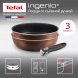 Набор сковород Tefal Ingenio Brown 04217830 3 предмета (9100048104)