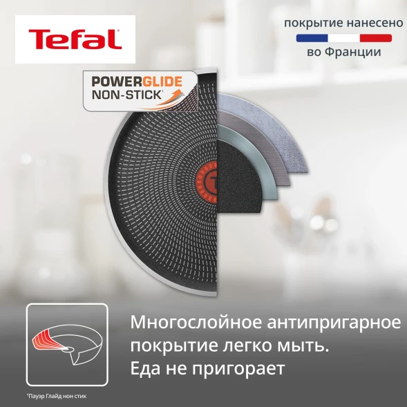 Набор сковород Tefal Ingenio Brown 04217830 3 предмета (9100048104)