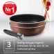 Набор сковород Tefal Ingenio Brown 04217830 3 предмета (9100048104)