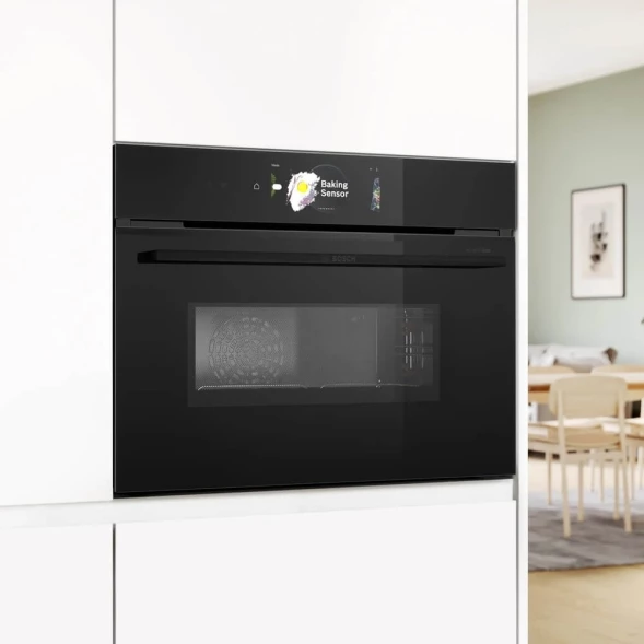 Духовой шкаф Электрический Bosch Serie 8 CMG978NB1 черный