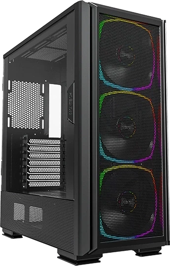 Корпус Montech Sky Two GX черный без БП ATX 11x120mm 2x140mm 2xUSB3.0 audio bott PSU
