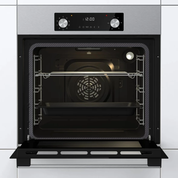 Духовой шкаф Электрический Gorenje BO6737E02NX черный