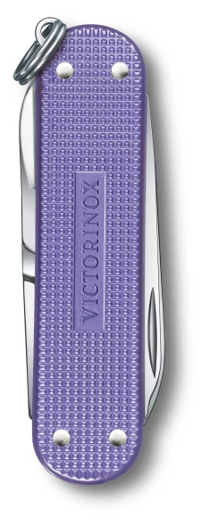 Нож перочинный Victorinox Classic SD Alox Electric Lavender (0.6221.223G) 58мм 5функц. подар.коробка