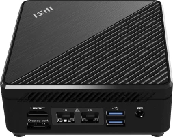 Неттоп MSI Cubi N ADL-016BRU N200 (1) UHDG без ОС 2xGbitEth WiFi BT 65W черный (936-B0A911-091)