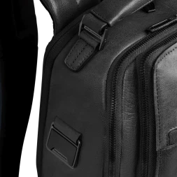 Рюкзак мужской Piquadro Solm CA7022S141/N черный натур.кожа