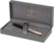 Ручка перьев. Parker 51 Premium (CW2169030) Black St.Steel GT F сталь нержавеющая подар.кор.