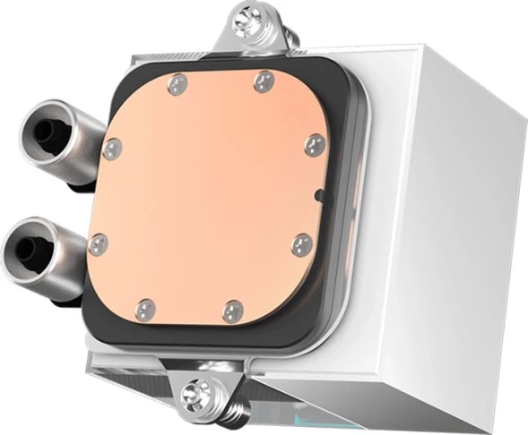 Система водяного охлаждения PcCooler DS360 WH Soc-AM5/AM4/1151/1200/1700 белый 4-pin Al LCD 300W Ret (DS360-WHNWXX-GL)