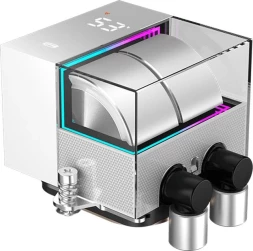 Система водяного охлаждения PcCooler DS360 WH Soc-AM5/AM4/1151/1200/1700 белый 4-pin Al LCD 300W Ret (DS360-WHNWXX-GL)