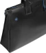 Деловая сумка Piquadro Blue Square CA4021B2/N с отделением для ноутбука 15.6&amp;quot; черная натур.кожа