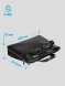Деловая сумка Piquadro Blue Square CA4021B2/N с отделением для ноутбука 15.6&amp;quot; черная натур.кожа