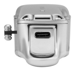 Машинка для стрижки Hyundai H-HC7111 серебристый/черный 3Вт (насадок в компл:3шт)