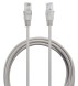 Патч-корд Buro UTP-5E-2M-G UTP 4 пары cat5E CCA molded 2м серый RJ-45 (m)-RJ-45 (m)