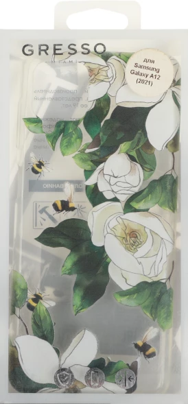 Чехол (клип-кейс) Gresso для Samsung Galaxy A12 Air прозрачный/рисунок (GR17AAAE9260)