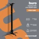 Кронштейн для проектора Buro PR04-100B черный макс.20кг потолочный поворот и наклон