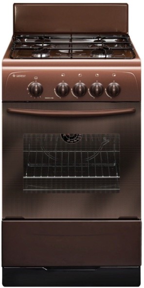 Плита Газовая Gefest ПГ 3200-08 К36 коричневый (без крышки) реш.сталь