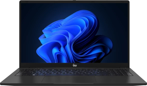 Ноутбук IRU Strato 15ALI Core i3 1215U 16Gb SSD512Gb Intel UHD Graphics 15.6&amp;quot; IPS FHD (1920x1080) Windows 11 Pro Multi Language 64 black WiFi BT Cam 6000mAh (2059109)