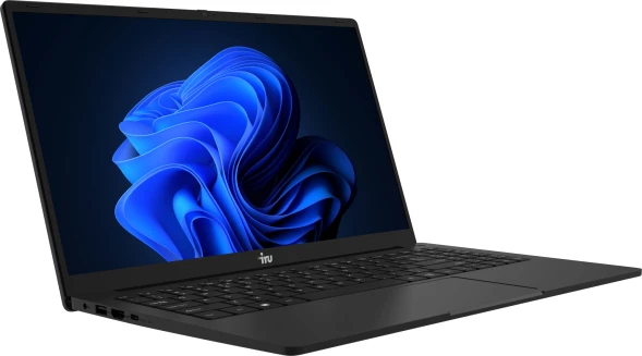 Ноутбук IRU Strato 15ALI Core i3 1215U 16Gb SSD512Gb Intel UHD Graphics 15.6&amp;quot; IPS FHD (1920x1080) Windows 11 Pro Multi Language 64 black WiFi BT Cam 6000mAh (2059109)