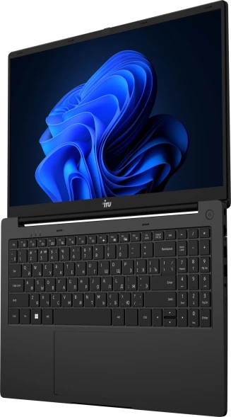 Ноутбук IRU Strato 15ALI Core i3 1215U 16Gb SSD512Gb Intel UHD Graphics 15.6&amp;quot; IPS FHD (1920x1080) Windows 11 Pro Multi Language 64 black WiFi BT Cam 6000mAh (2059109)