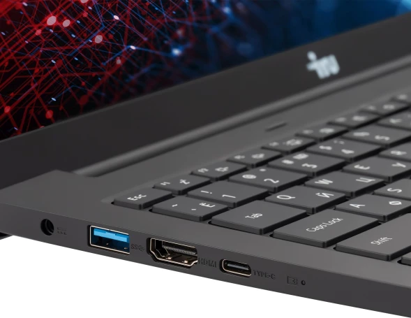 Ноутбук IRU Strato 15ALI Core i3 1215U 16Gb SSD512Gb Intel UHD Graphics 15.6&amp;quot; IPS FHD (1920x1080) Windows 11 Pro Multi Language 64 black WiFi BT Cam 6000mAh (2059109)