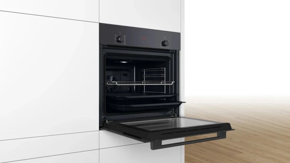 Духовой шкаф Электрический Bosch HBF512BB1T черный