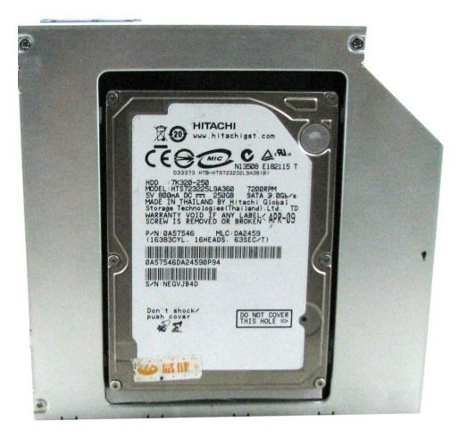 Сменный бокс для HDD AgeStar ISMR2S SATA алюминий серебристый 2.5&amp;quot;