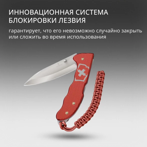 Нож перочинный Victorinox Evoke Alox LE 2025 Stone Red (0.9415.L25) 136мм 5функц. красный подар.коробка