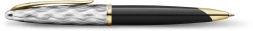 Ручка шариков. Waterman Reflections of Paris Carene DeLuxe (2200946) Black GT M син. черн. подар.кор.