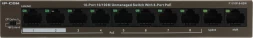 Коммутатор IP-Com F1110P-8-63W (L2) 10x100Мбит/с 8PoE 58W неуправляемый