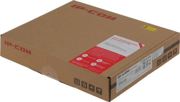 Коммутатор IP-Com F1110P-8-63W (L2) 10x100Мбит/с 8PoE 58W неуправляемый