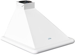 Вытяжка каминная Elikor Сатурн 50П-180-В1Л белый управление: кнопочное (1 мотор)