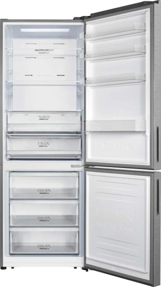 Холодильник Gorenje NRK720EAXL4 2-хкамерн. серый инвертер