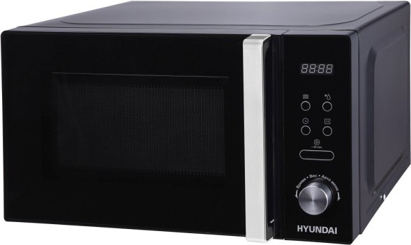 Микроволновая Печь Hyundai HYM-D3001 20л. 700Вт черный/хром