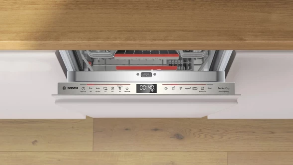 Посудомоечная машина встраив. Bosch Serie 8 SPV8ZMX06Q 2400Вт узкая нержавеющая сталь инвертор