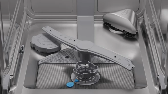 Посудомоечная машина встраив. Bosch Serie 8 SPV8ZMX06Q 2400Вт узкая нержавеющая сталь инвертор