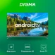 Телевизор LED Digma 55&amp;quot; DM-LED55UBB41 Android TV Frameless Metal темно-серебристый/серебристый 4K Ultra HD 60Hz DVB-T DVB-T2 DVB-C DVB-S DVB-S2 USB WiFi Smart TV