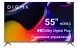 Телевизор LED Digma 55&amp;quot; DM-LED55UBB41 Android TV Frameless Metal темно-серебристый/серебристый 4K Ultra HD 60Hz DVB-T DVB-T2 DVB-C DVB-S DVB-S2 USB WiFi Smart TV