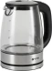 Чайник электрический Vitek VT-8828 1.7л. 2200Вт серебристый корпус: стекло/металл