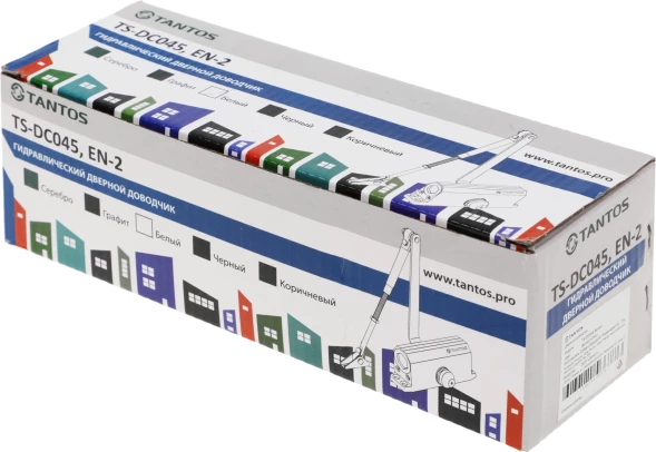 Доводчик двери Tantos TS-DC045 2 класс белый (00-00034165)