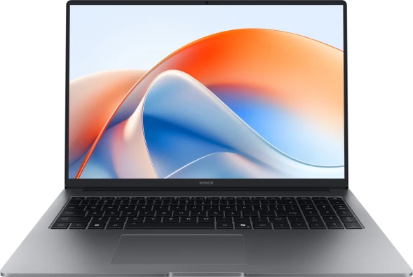 Ноутбук Honor MagicBook X16 Plus 2025 BornB-5651F Core 5 220H 16Gb SSD512Gb Intel Iris Xe graphics 16&amp;quot; IPS FHD+ (1920x1200) Windows 11 Home grey space WiFi BT Cam (5301ALVX)