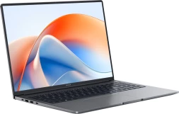 Ноутбук Honor MagicBook X16 Plus 2025 BornB-5651F Core 5 220H 16Gb SSD512Gb Intel Iris Xe graphics 16" IPS FHD+ (1920x1200) Windows 11 Home grey space WiFi BT Cam (5301ALVX)