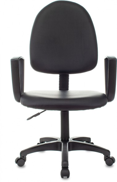 Кресло Бюрократ CH-1300N черный Престиж+ эко.кожа крестов. пластик