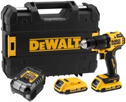 Дрель-шуруповерт DeWalt DCD709D2T аккум. патрон:быстрозажимной (кейс в комплекте) (DCD709D2T-QW)