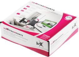 Кронштейн для телевизора Ultramounts UM866B черный 15&amp;quot;-42&amp;quot; макс.20кг настенный поворот и наклон