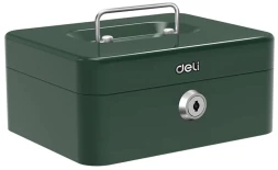 Ящик для денег Deli ET504 9x20x16 зеленый