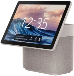 Умная колонка Yandex Станция Дуо Макс Zigbee Алиса бежевый 60W 2.1 BT/Wi-Fi 10м (YNDX-00055BIE)