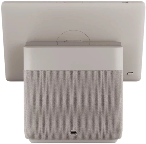 Умная колонка Yandex Станция Дуо Макс Zigbee Алиса бежевый 60W 2.1 BT/Wi-Fi 10м (YNDX-00055BIE)