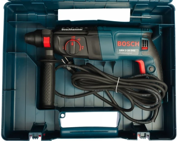 Перфоратор Bosch GBH 2-26 DRE Professional патрон:SDS-plus уд.:2.7Дж 800Вт (кейс в комплекте)