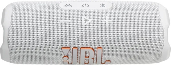 Колонка порт. JBL Flip 7 белый 35W 1.0 BT 10м 4800mAh (JBLFLIP7WHT)