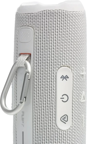 Колонка порт. JBL Flip 7 белый 35W 1.0 BT 10м 4800mAh (JBLFLIP7WHT)