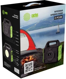 Электростанция портативная Cactus CS-PCS288 80000mAh 2.1A 3xUSB черный